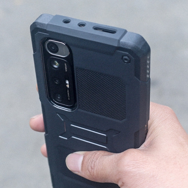 For Xiaomi Mi 10S FATBEAR Armor Shockproof Cooling Phone Case(Black) - free shipping - PMC TechLife - Order now!
