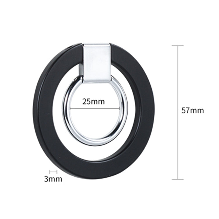 wlons Magnetic 360 Degree Rotatable Mobile Phone Ring Holder(White) - Ring Holder by wlons | Online Shopping South Africa | PMC Jewellery