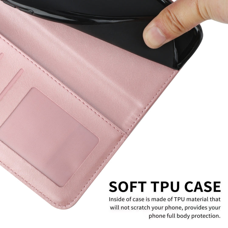 For Samsung Galaxy A23 Stitching Calf Texture Buckle Leather Phone Case(Pink) - Galaxy Phone Cases by PMC TechLife | Online Shopping South Africa | PMC TechLife | Buy Now Pay Later Mobicred