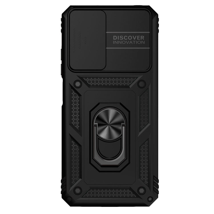 For Xiaomi Redmi Note 11 Global Sliding Camshield Holder Phone Case(Black) - free shipping - PMC TechLife - Order now!