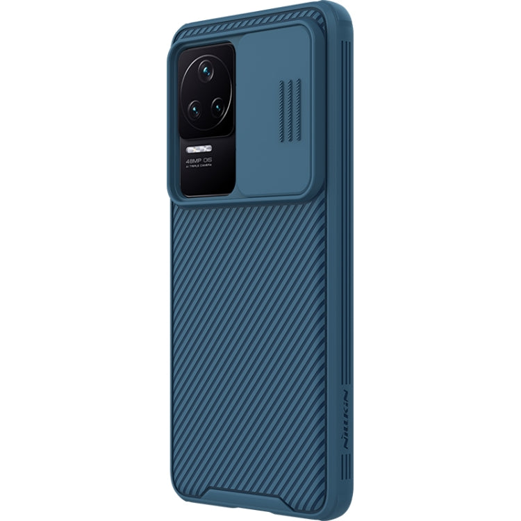 For Xiaomi Redmi K50 / K50 Pro NILLKIN CamShield Pro Series PC Full Coverage Phone Case(Blue) - Xiaomi Cases by NILLKIN | Online Shopping South Africa | PMC Jewellery