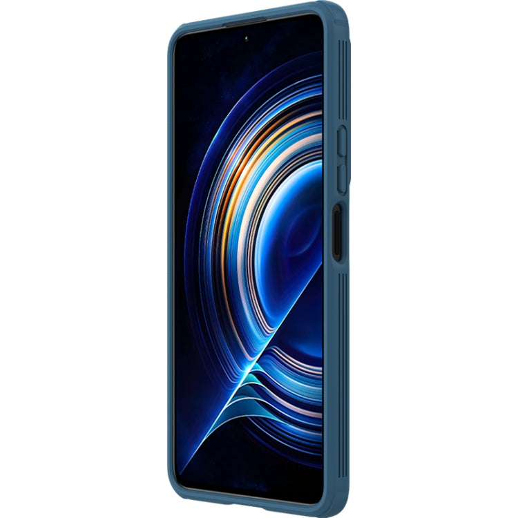 For Xiaomi Redmi K50 / K50 Pro NILLKIN CamShield Pro Series PC Full Coverage Phone Case(Blue) - Xiaomi Cases by NILLKIN | Online Shopping South Africa | PMC TechLife | Buy Now Pay Later Mobicred