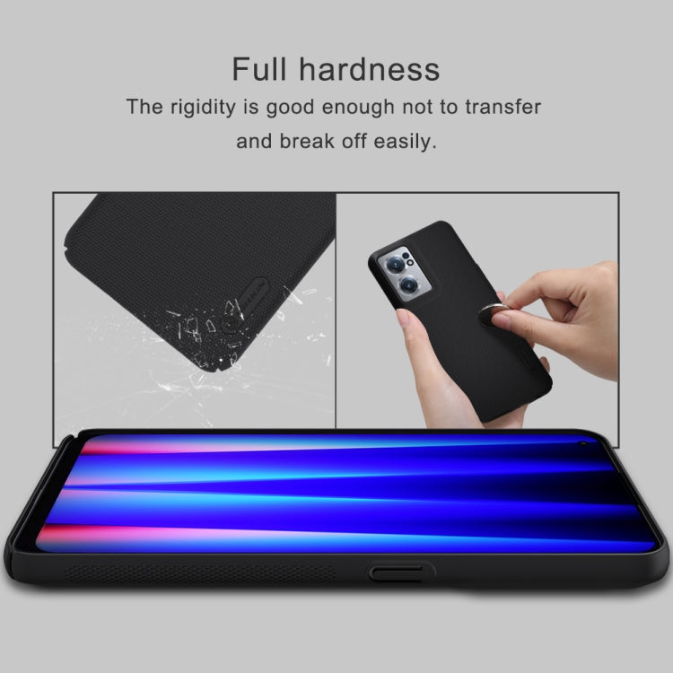 For OnePlus Nord CE 2 5G NILLKIN Frosted PC Phone Case(Red) - OnePlus Cases by NILLKIN | Online Shopping South Africa | PMC TechLife | Buy Now Pay Later Mobicred