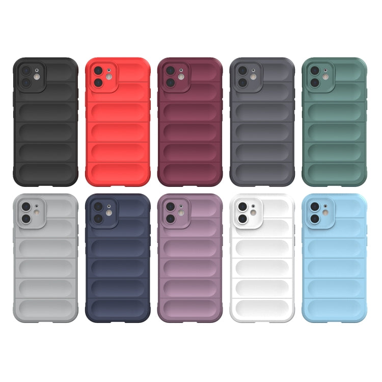 For iPhone 12 Magic Shield TPU + Flannel Phone Case(White) - free shipping - PMC TechLife - Order now!