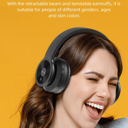 awei A996BL Foldable Wireless Bluetooth Headphone(Black) - Headset & Headphone by awei | Online Shopping South Africa | PMC Jewellery
