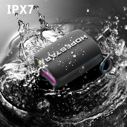 HOPESTAR H54 RGB Light TWS Waterproof Wireless Bluetooth Speaker(Red) - Waterproof Speaker by HOPESTAR | Online Shopping South Africa | PMC Jewellery