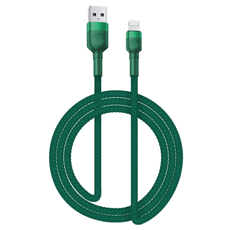 8 Pin 5A Beauty Tattoo USB Charging Cable,Cable Length: 1m(Green) - Normal Style Cable by PMC TechLife | Online Shopping South Africa | PMC TechLife