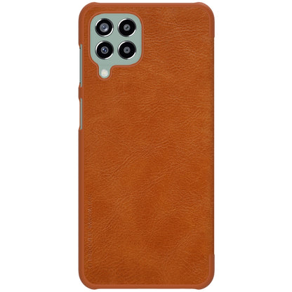For Samsung Galaxy M33 5G NILLKIN QIN Series Crazy Horse Texture Leather Case(Brown) - Galaxy Phone Cases by NILLKIN | Online Shopping South Africa | PMC Jewellery