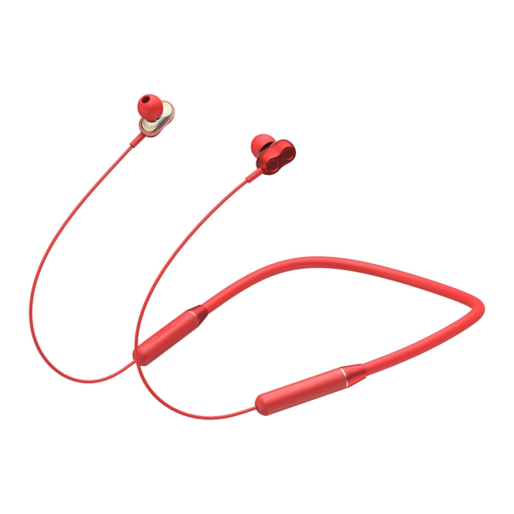 JOYROOM JR-DY01 Neckband Wireless Bluetooth Magnetic Dual Dynamic In-ear Sports Outdoor Earphone(Red) - Bluetooth Earphone by JOYROOM | Online Shopping South Africa | PMC Jewellery
