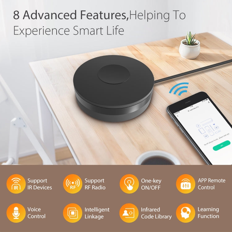 NEO NAS-IR02W-RF WiFi IR + RF Remotc Control Support Some Tuya RF Devices - Universal by NEO | Online Shopping South Africa | PMC TechLife | Buy Now Pay Later Mobicred