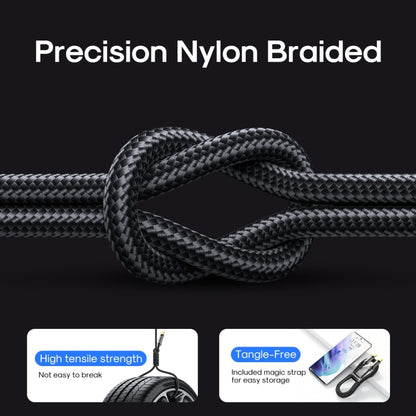 JOYROOM S-UC027A20 USB-A to USB-C / Type-C 3A Sync Data Cable, Cable Length:2m(Blue) - USB-C & Type-C Cable by JOYROOM | Online Shopping South Africa | PMC Jewellery