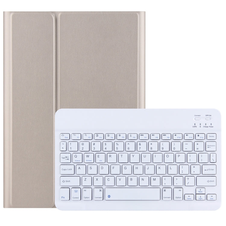 For Lenovo Tab M10 HD Gen 2 Bluetooth Keyboard Leather Tablet Case(Gold) - free shipping - PMC TechLife - Order now!