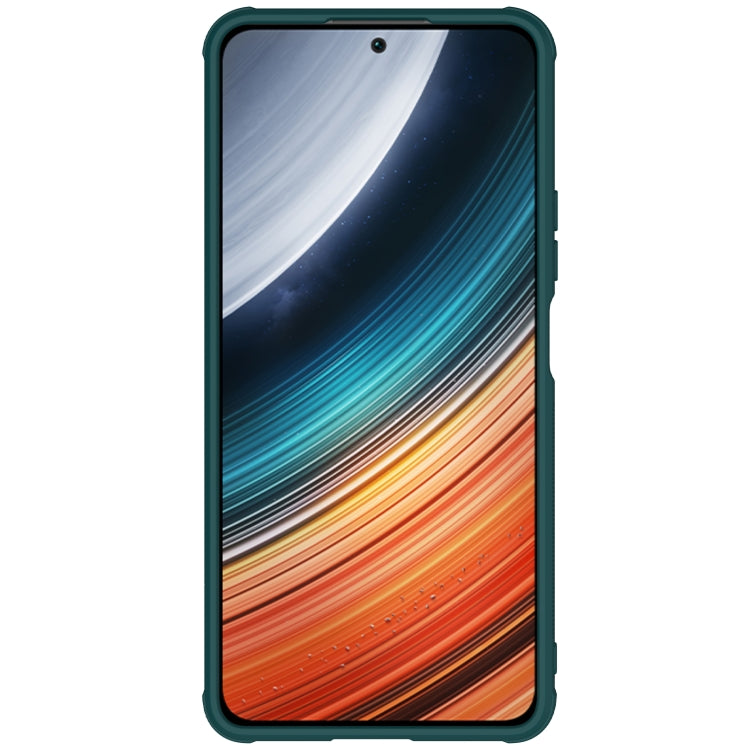 For Xiaomi Redmi K40S NILLKIN PC + TPU Phone Case(Green) - Xiaomi Cases by NILLKIN | Online Shopping South Africa | PMC Jewellery
