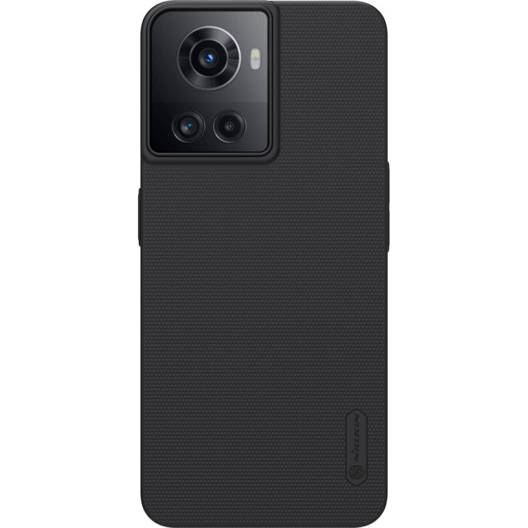 For OnePlus Ace 5G/10R 5G NILLKIN Frosted PC Phone Case(Black) - OnePlus Cases by NILLKIN | Online Shopping South Africa | PMC Jewellery
