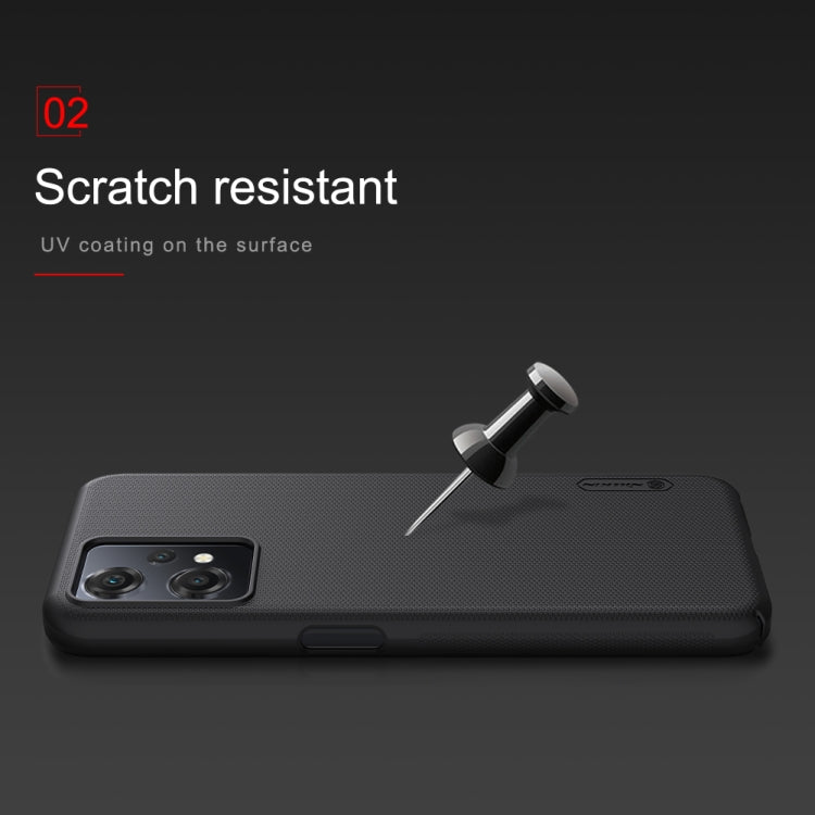 For OnePlus Nord CE 2 Lite 5G NILLKIN Frosted PC Phone Case(Red) - OnePlus Cases by NILLKIN | Online Shopping South Africa | PMC TechLife | Buy Now Pay Later Mobicred