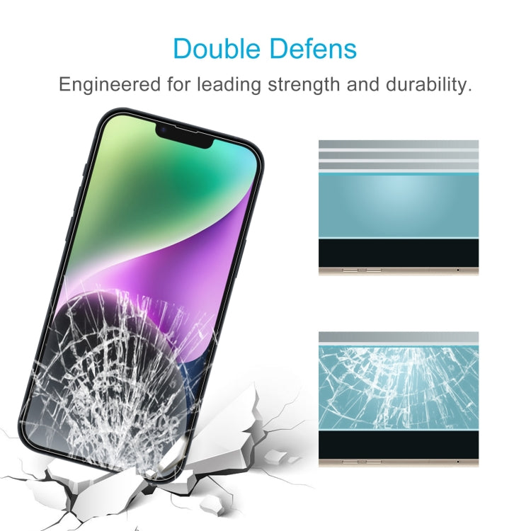 For iPhone 14 Plus 10pcs 0.26mm 9H 2.5D Tempered Glass Film - iPhone 14 Plus Tempered Glass by PMC TechLife | Online Shopping South Africa | PMC TechLife
