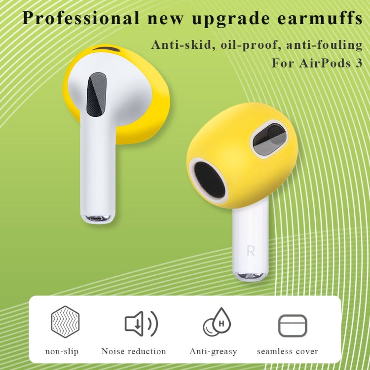 Ear Cap Silicone Protective Case for AirPods 3(Dark Purple) - Anti-dust & Ear Caps by PMC TechLife | Online Shopping South Africa | PMC TechLife