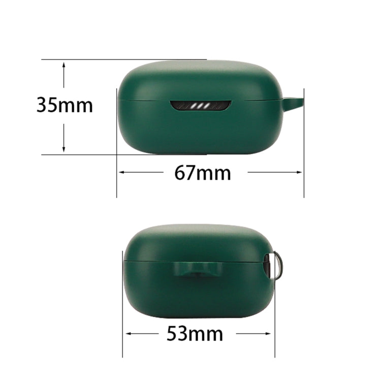 Bluetooth Earphone Silicone Protective Case For JBL Live Free 2 TWS(Red) - JBL Earphone Case by PMC TechLife | Online Shopping South Africa | PMC TechLife | Buy Now Pay Later Mobicred