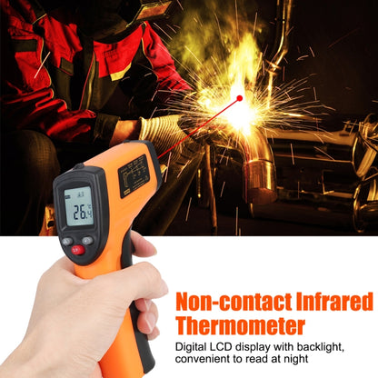 BENETECH GM530 Handheld Infrared Thermometer, Battery Not Included - Thermostat & Thermometer by BENETECH | Online Shopping South Africa | PMC Jewellery | Buy Now Pay Later Mobicred