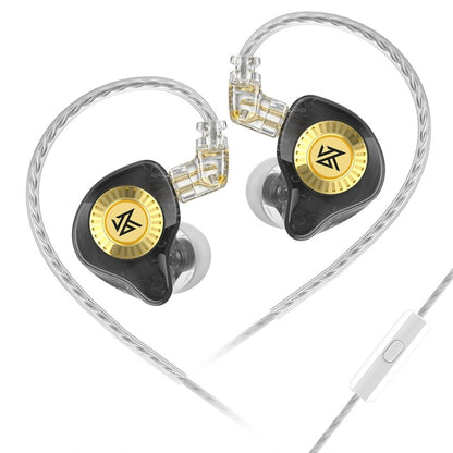 KZ-EDX Ultra Dual Magnetic Dynamic In-Ear Headphones,Length: 1.2m(With Microphone) - In Ear Wired Earphone by KZ | Online Shopping South Africa | PMC Jewellery | Buy Now Pay Later Mobicred