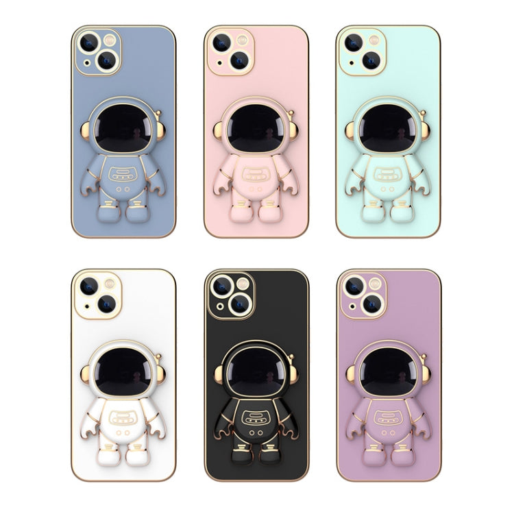 For iPhone 11 Plating Astronaut Holder Phone Case (Purple) - free shipping - PMC TechLife - Order now!