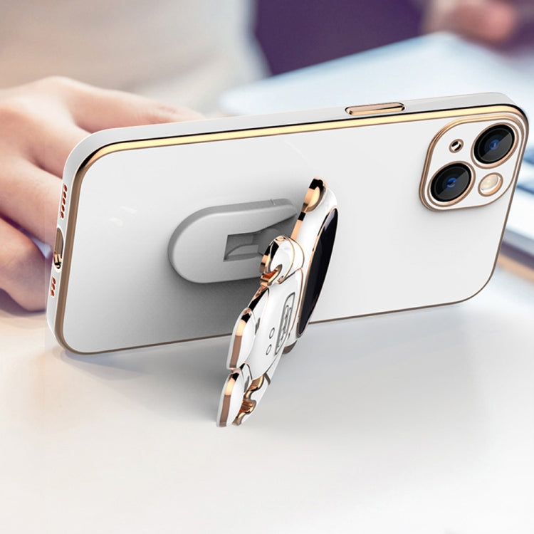 For iPhone 11 Plating Astronaut Holder Phone Case (Purple) - free shipping - PMC TechLife - Order now!