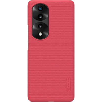 For Honor 70 Pro/70 Pro+ NILLKIN Frosted PC Phone Case(Red) - Honor Cases by NILLKIN | Online Shopping South Africa | PMC Jewellery