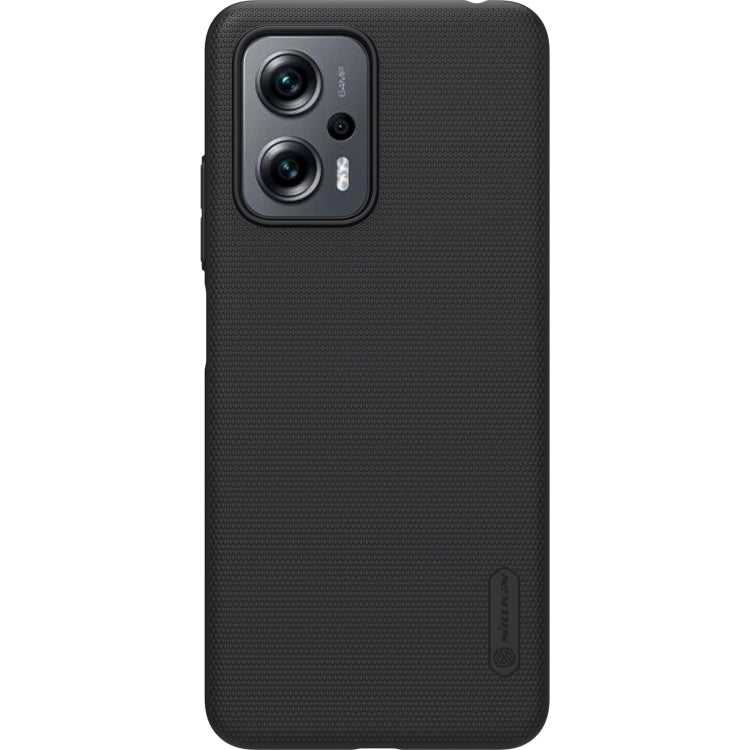For Xiaomi Redmi Note 11T Pro/11T Pro+ 5G/Poco X4 GT 5G NILLKIN Frosted PC Phone Case(Black) - Xiaomi Cases by NILLKIN | Online Shopping South Africa | PMC Jewellery