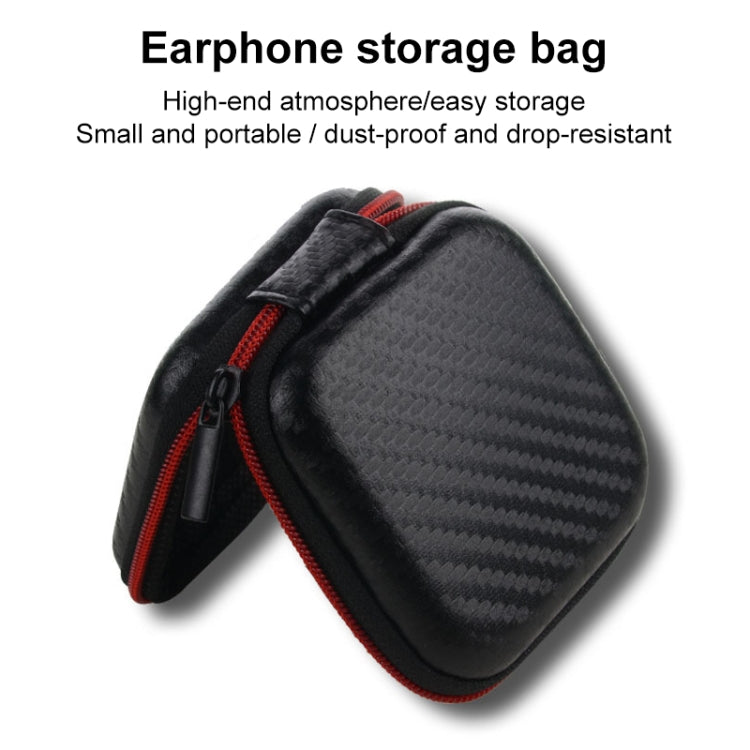 QKZ S102 Multi-function Headphone Data Cable Storage Bag(Black) - Other Earphone Case by QKZ | Online Shopping South Africa | PMC TechLife | Buy Now Pay Later Mobicred