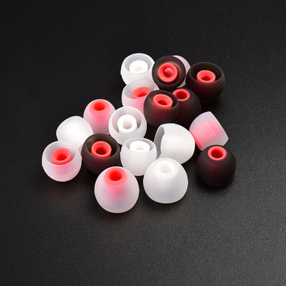 QKZ GJES 6-in-1 In-Ear Earphone Silicone Ear Caps(Black Red) - Anti-dust & Ear Caps by QKZ | Online Shopping South Africa | PMC Jewellery