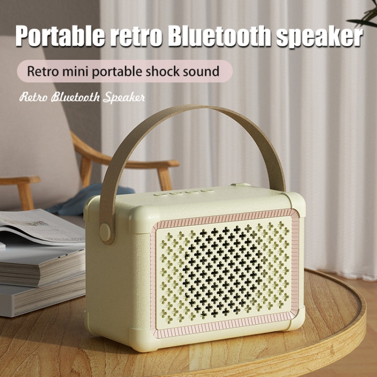 N10 ABS Portable Mini Wireless Bluetooth Speaker(Beige) - Mini Speaker by PMC TechLife | Online Shopping South Africa | PMC TechLife