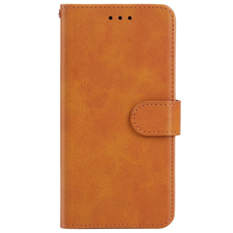 For Motorola Moto G32 Leather Phone Case(Brown) - Motorola Cases by PMC Jewellery | Online Shopping South Africa | PMC Jewellery