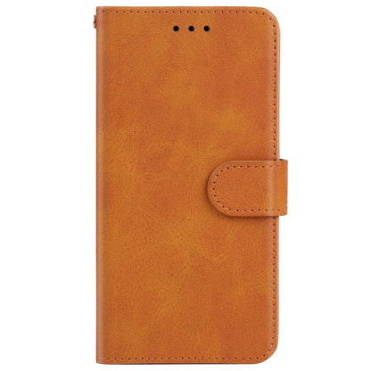 For Motorola Moto G32 Leather Phone Case(Brown) - Motorola Cases by PMC Jewellery | Online Shopping South Africa | PMC Jewellery