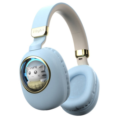 B4 RGB Cartoon Stereo Headset Wireless Bluetooth Headphones (Blue) - Headset & Headphone by PMC Jewellery | Online Shopping South Africa | PMC Jewellery