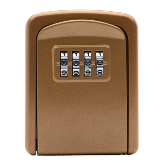 G9 4-digit Password Aluminum Alloy Key Storage Box(Gold) - Safety Box by PMC Jewellery | Online Shopping South Africa | PMC Jewellery
