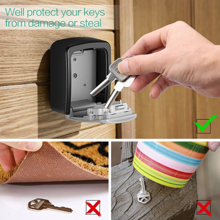 G9 4-digit Password Aluminum Alloy Key Storage Box(Red) - Safety Box by PMC TechLife | Online Shopping South Africa | PMC TechLife