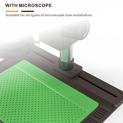 BAKU BA-697 2 in 1 Microscope Maintenance Insulation Pad - Working Mat by BAKU | Online Shopping South Africa | PMC Jewellery | Buy Now Pay Later Mobicred