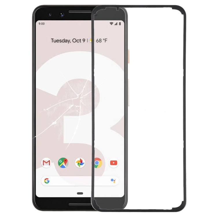 Front LCD Screen Bezel Frame For Google Pixel 3 - free shipping - PMC TechLife - Order now!