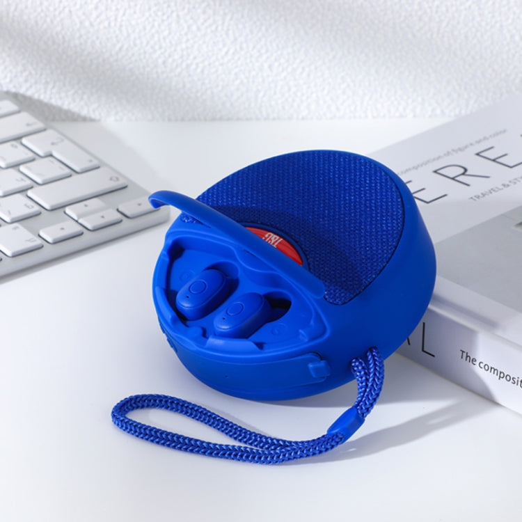 T&G TG808 2 in 1 Mini Wireless Bluetooth Speaker Wireless Headphones(Blue) - Mini Speaker by T&G | Online Shopping South Africa | PMC TechLife | Buy Now Pay Later Mobicred