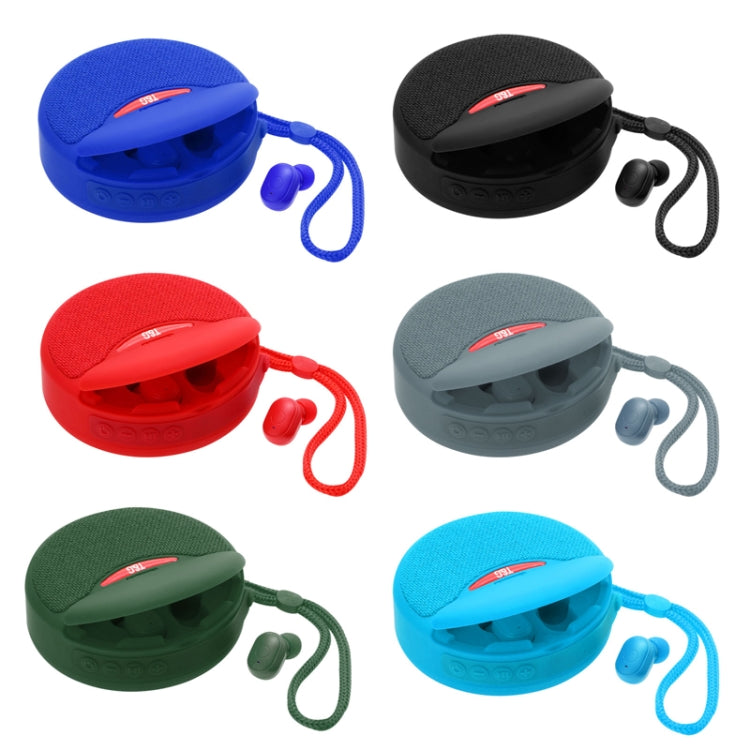 T&G TG808 2 in 1 Mini Wireless Bluetooth Speaker Wireless Headphones(Grey) - Mini Speaker by T&G | Online Shopping South Africa | PMC TechLife