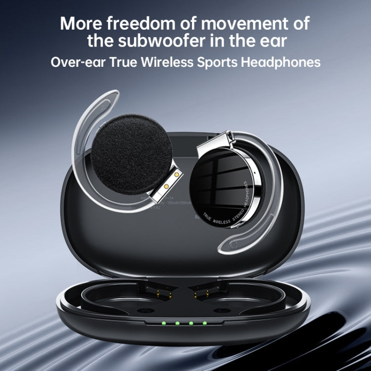 T&G F2 Ear Mount Waterproof Wireless Bluetooth Noise Reduction Earphone, Waterproof Level: IPX5(White) - free shipping - PMC TechLife - Order now!