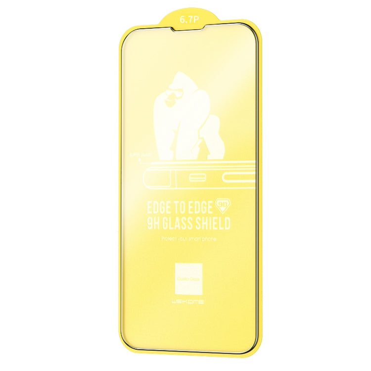 For iPhone 14 Pro Max WEKOME 9D Curved Frosted Tempered Glass Film - iPhone 14 Pro Max Tempered Glass by WK | Online Shopping South Africa | PMC TechLife