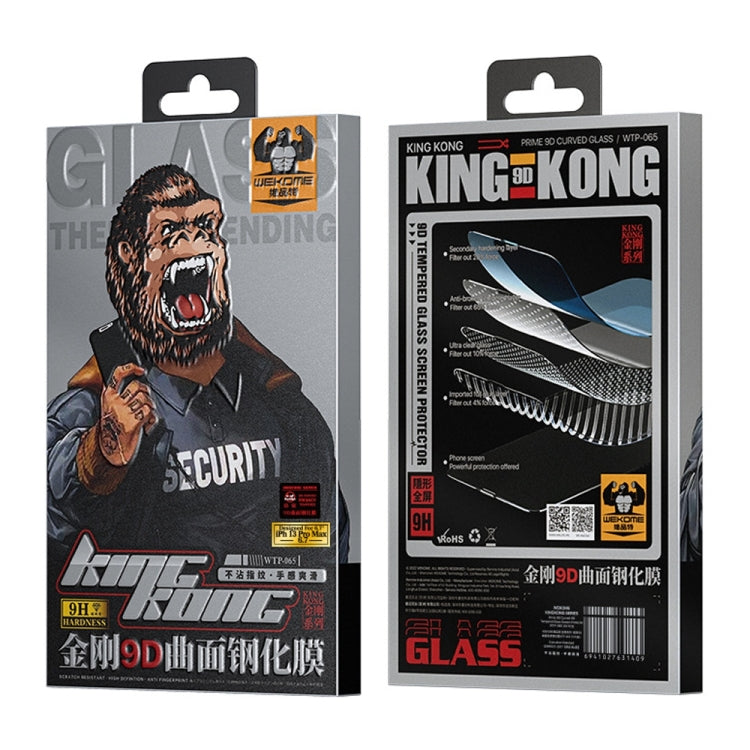 For iPhone 14 WEKOME 9D Curved Privacy Tempered Glass Film - iPhone 14 Tempered Glass by WK | Online Shopping South Africa | PMC TechLife