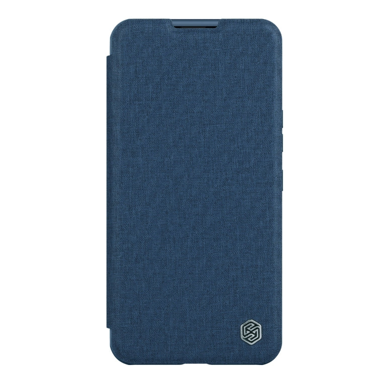 For iPhone 14 Plus  NILLKIN QIN Series Pro Leather Phone Case(Blue) - iPhone 14 Plus Cases by NILLKIN | Online Shopping South Africa | PMC Jewellery
