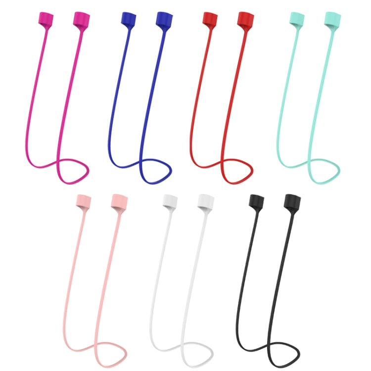 For AirPods Pro 2 Bluetooth Headset Anti-lost Rope Magnetic Silicone Lanyard(Pink) - Anti-lost & Holder by PMC Jewellery | Online Shopping South Africa | PMC Jewellery