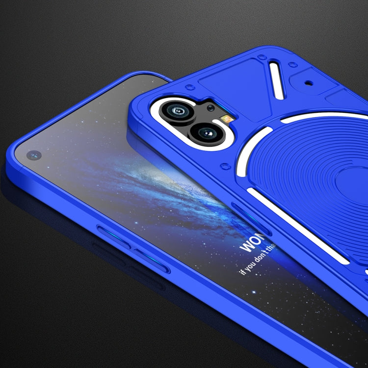 For Nothing Phone 1 GKK Three Stage Splicing Full Coverage PC Phone Case(Blue) - Nothing Cases by GKK | Online Shopping South Africa | PMC TechLife | Buy Now Pay Later Mobicred