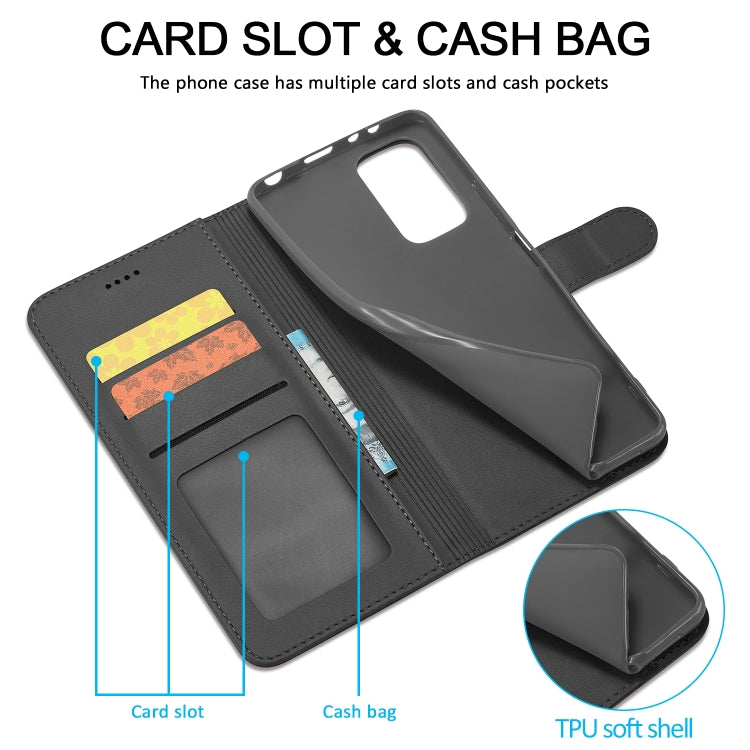 For Xiaomi 12T / 12T Pro LC.IMEEKE Calf Texture Leather Phone Case(Black) - free shipping - PMC TechLife - Order now!
