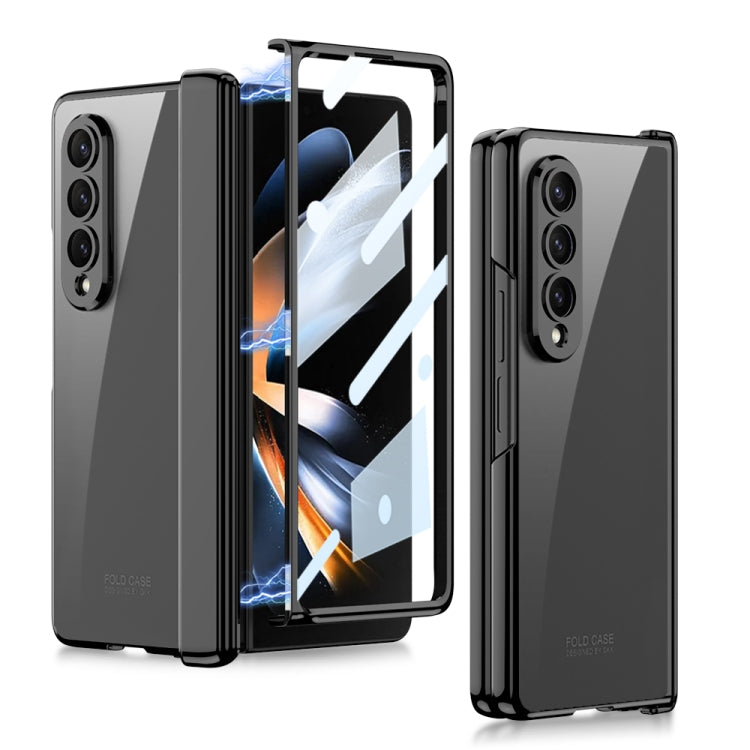 For Samsung Galaxy Z Fold4 GKK Integrated Magnetic Hinged Phantom Phone Case(Black) - Galaxy Z Fold4 5G Cases by GKK | Online Shopping South Africa | PMC TechLife