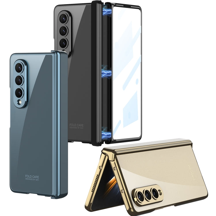 For Samsung Galaxy Z Fold4 GKK Integrated Magnetic Hinged Phantom Phone Case(Black) - Galaxy Z Fold4 5G Cases by GKK | Online Shopping South Africa | PMC TechLife