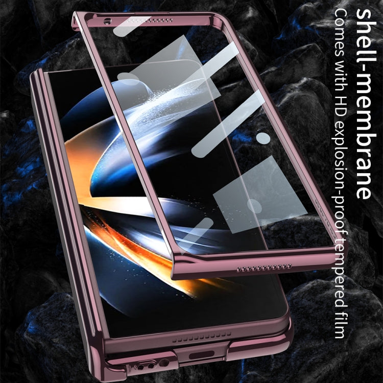 For Samsung Galaxy Z Fold4 GKK Integrated Magnetic Hinged Phantom Phone Case(Black) - Galaxy Z Fold4 5G Cases by GKK | Online Shopping South Africa | PMC TechLife